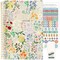 bloom daily planners 2025-26 Academic Planner, Soft Cover, 5.5" x 8.25", Garden Party, Beige